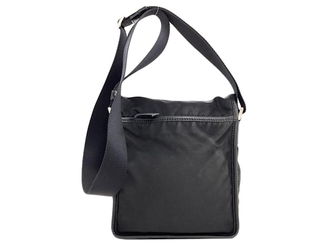 Borsa a tracolla Prada in nylon Nero - vista 2