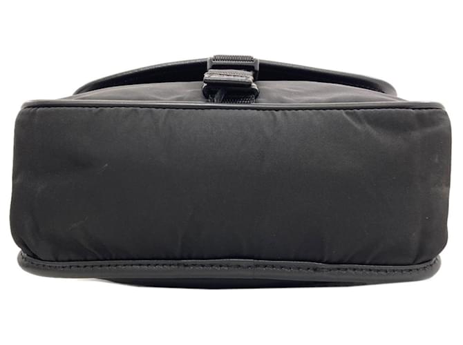 Borsa a tracolla Prada in nylon Nero - vista 4