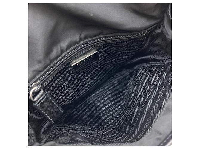 Borsa a tracolla Prada in nylon Nero - vista 5