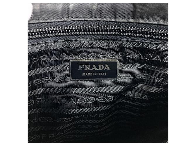 Borsa a tracolla Prada in nylon Nero - vista 6