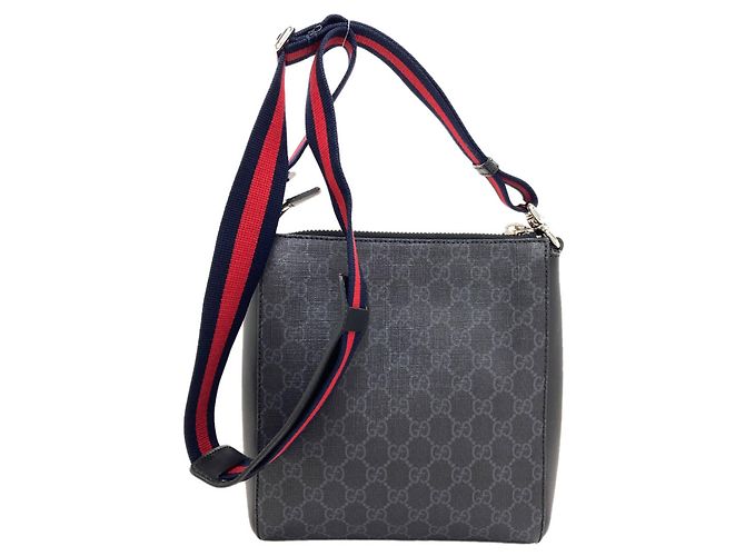 Borsa a tracolla Gucci GG Supreme Nero - vista 2