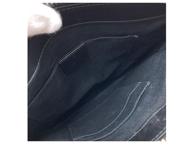 Borsa a tracolla Gucci GG Supreme Nero - vista 5