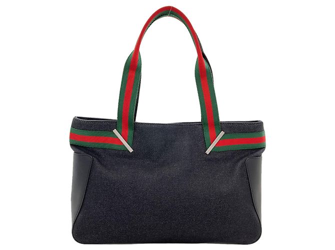 Borsa a mano Gucci 73983 Sherry Line Nero - vista 2