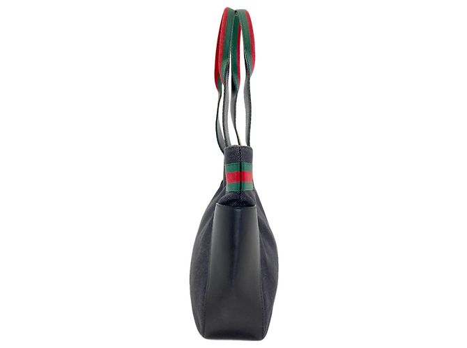 Borsa a mano Gucci 73983 Sherry Line Nero - vista 3