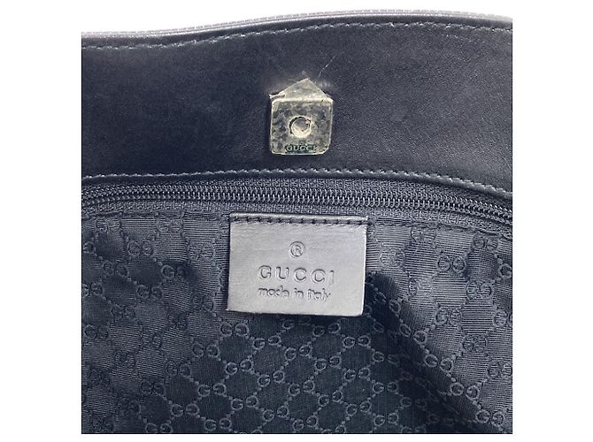 Borsa a mano Gucci 73983 Sherry Line Nero - vista 6