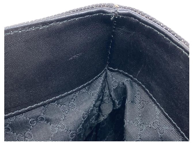 Borsa a mano Gucci 73983 Sherry Line Nero - vista 7