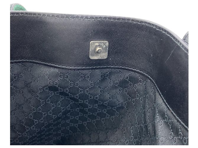 Borsa a mano Gucci 73983 Sherry Line Nero - vista 8