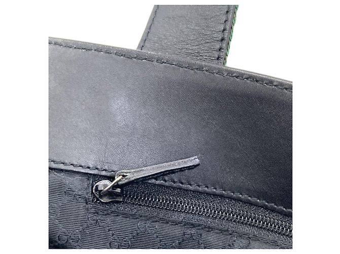Borsa a mano Gucci 73983 Sherry Line Nero - vista 9