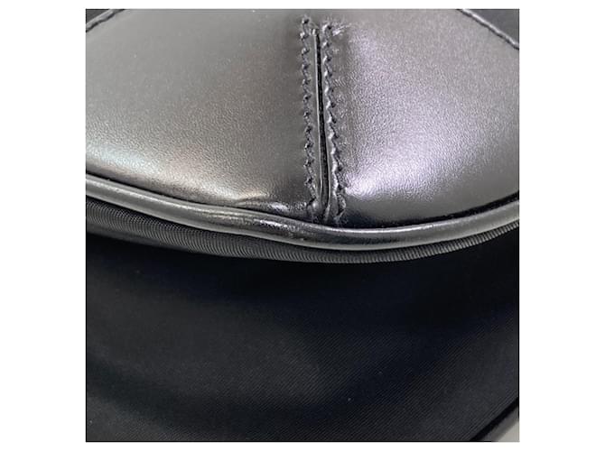Borsa a tracolla Prada in nylon nero - vista 11
