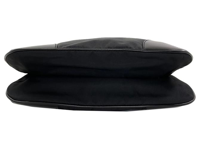 Borsa a tracolla Prada in nylon nero - vista 4