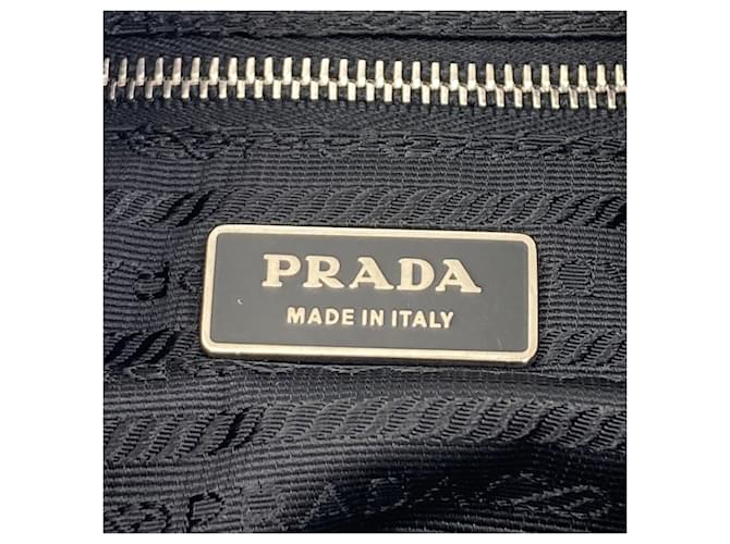 Borsa a tracolla Prada in nylon nero - vista 6