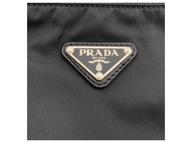 Borsa a tracolla Prada in nylon nero - vista 7