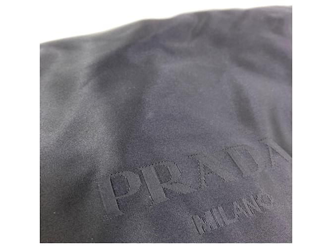 Borsa a tracolla Prada VA0951 Logo Hardware Nero - vista 9