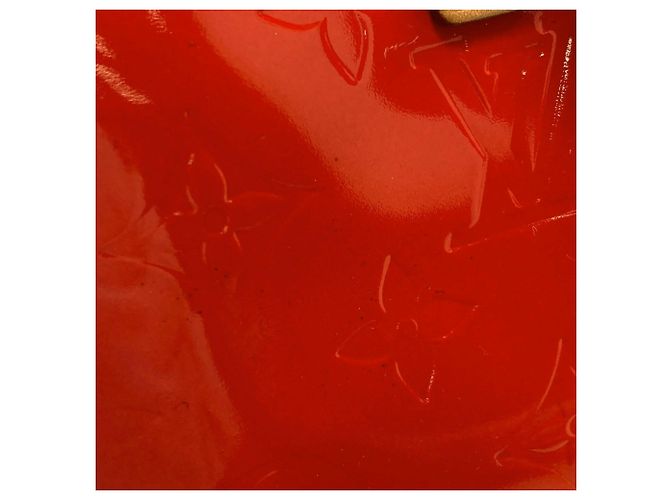 Borsa Louis Vuitton Vernis Lead PM Rosso - vista 12