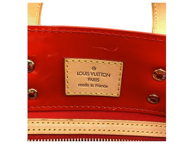 Borsa Louis Vuitton Vernis Lead PM Rosso - vista 6