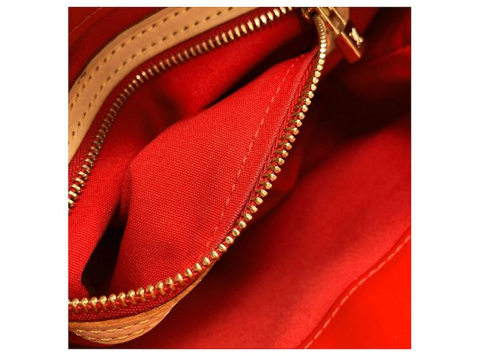 Borsa Louis Vuitton Vernis Lead PM Rosso - vista 8