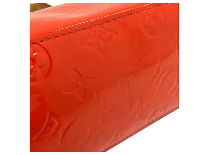 Borsa Louis Vuitton Vernis Lead PM Rosso - vista 9