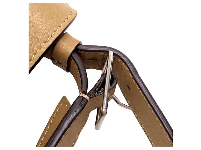 Céline Borsa a spalla Small con coulisse Celine Marrone - vista 13