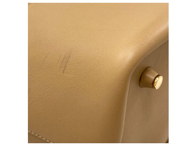 Céline Borsa a spalla Small con coulisse Celine Marrone - vista 14