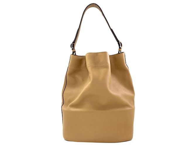 Céline Borsa a spalla Small con coulisse Celine Marrone - vista 2