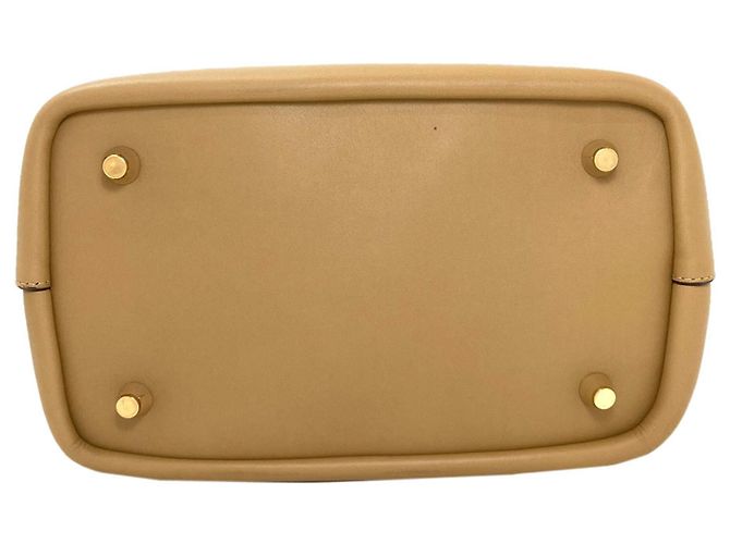 Céline Borsa a spalla Small con coulisse Celine Marrone - vista 4