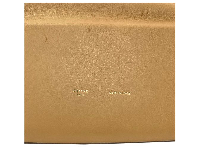 Céline Borsa a spalla Small con coulisse Celine Marrone - vista 6