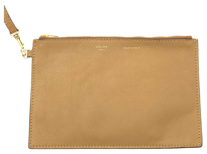 Céline Borsa a spalla Small con coulisse Celine Marrone - vista 7