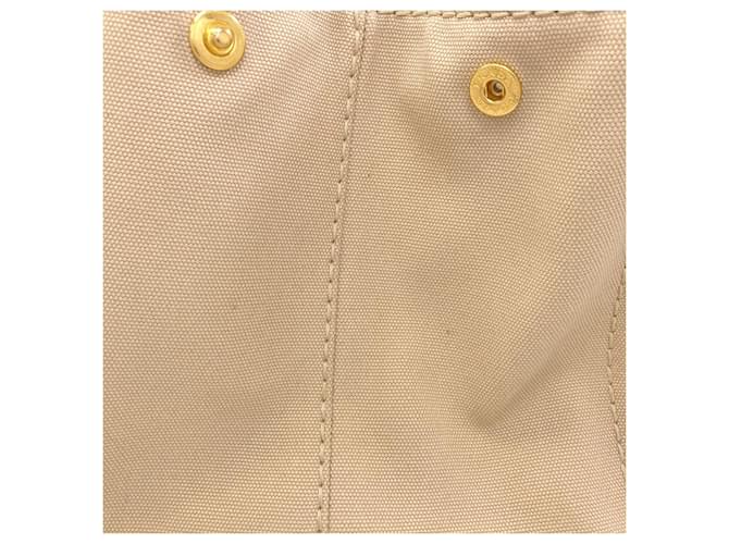Borsa 2-Way Prada Canapa Beige - vista 16