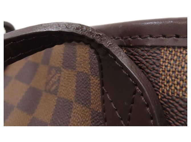 Borsa Tote Louis Vuitton Neverfull PM Damier ebene - vista 14