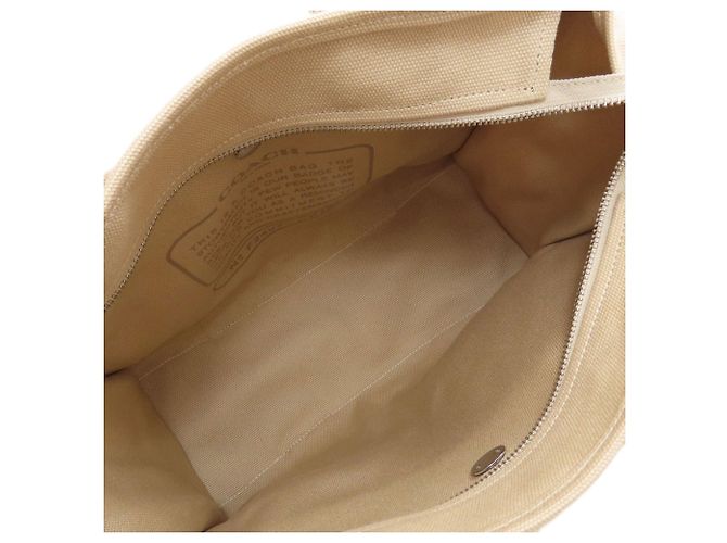 Borsa 2-Way Cargo Tote Coach CP158 Beige - vista 5