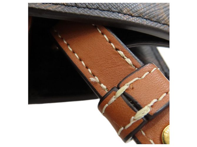 Céline Borsa Tote 2-Way Celine Vertical Cabas Triomphe Marrone - vista 12