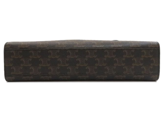 Céline Borsa Tote 2-Way Celine Vertical Cabas Triomphe Marrone - vista 4