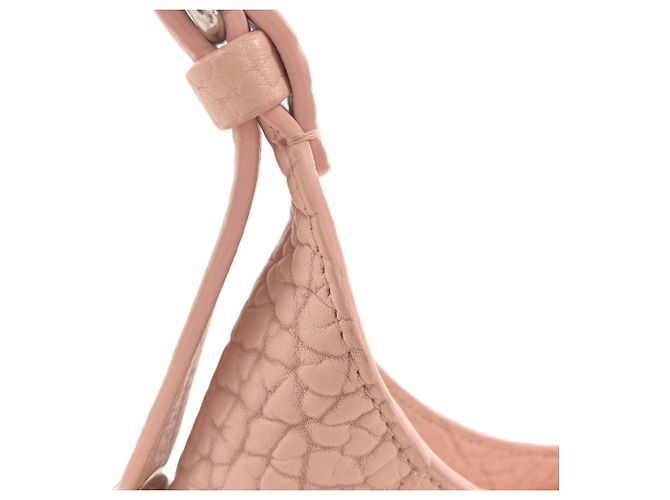 Borsa a spalla baguette Burberry One-Shoulder Chess Rosa - vista 12