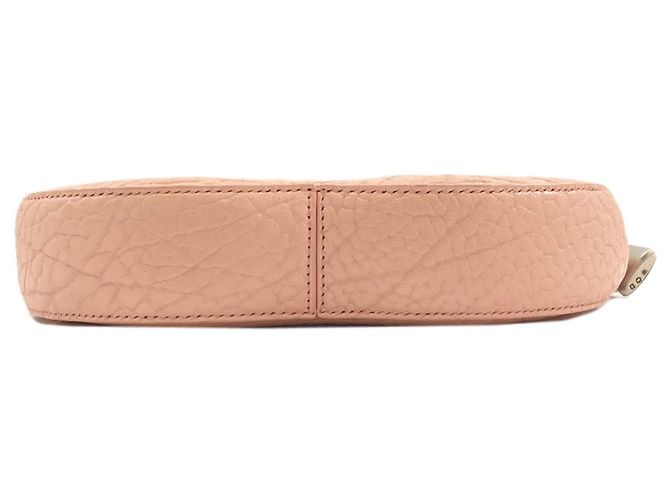 Borsa a spalla baguette Burberry One-Shoulder Chess Rosa - vista 4