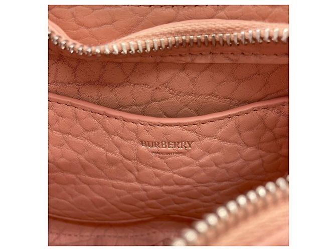 Borsa a spalla baguette Burberry One-Shoulder Chess Rosa - vista 6