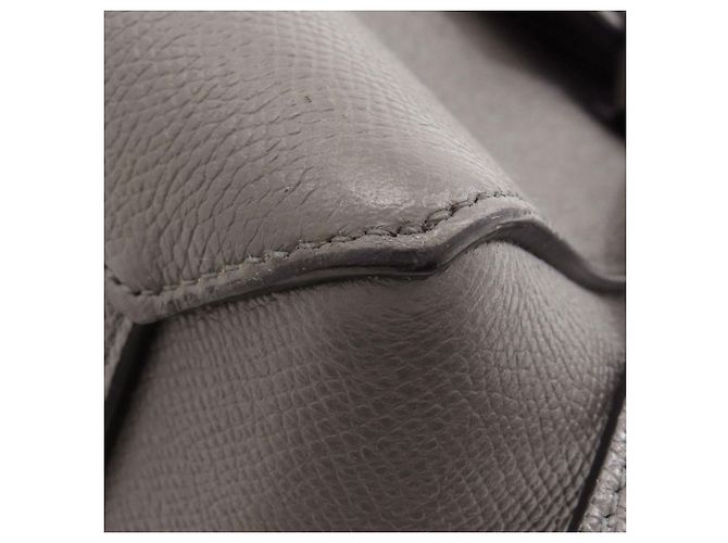 Céline Borsa a mano 2-Way Celine Belt Bag Micro in vitello grigio Marrone - vista 18