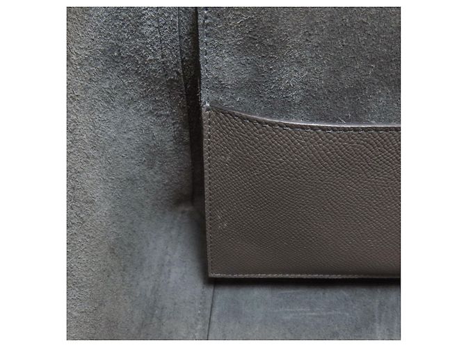 Céline Borsa a mano 2-Way Celine Belt Bag Micro in vitello grigio Marrone - vista 8
