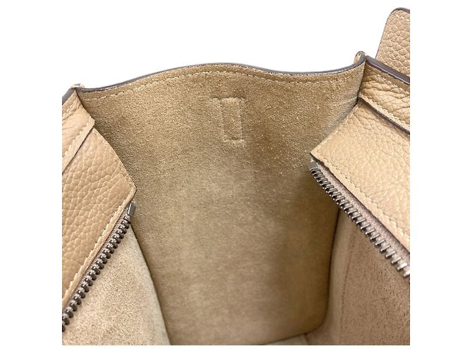 Céline Borsa a mano 2-Way Celine Luggage Nano Marrone - vista 8