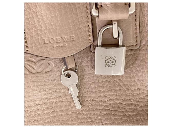 Borsa Loewe Amazona Grigio - vista 7