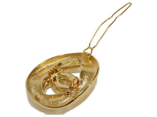 Fermi capelli Chanel in oro e perle avorio D'oro Crudo - vista 7