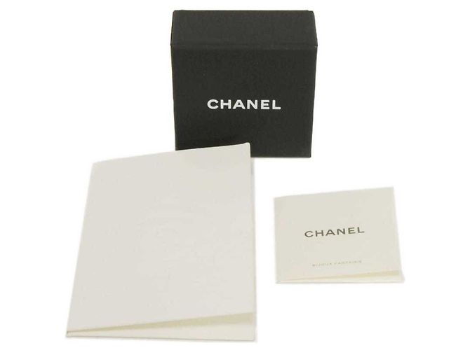 Orecchini Chanel Camellia Crystal Drop Nero D'oro - vista 12