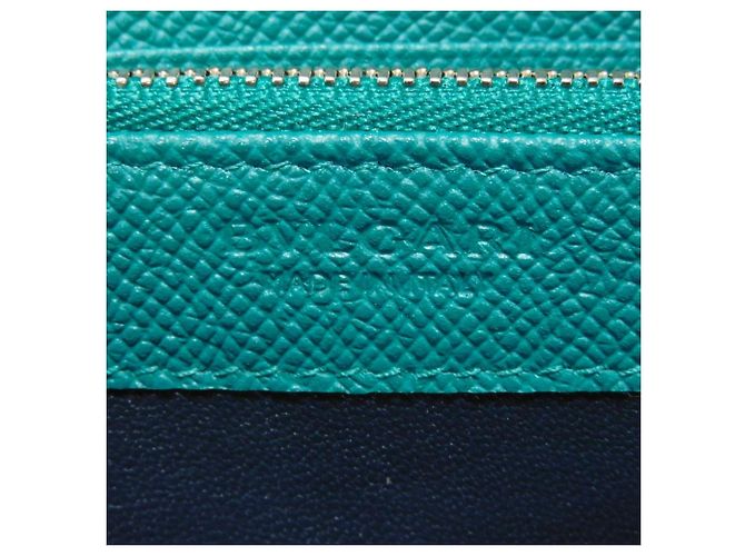 Bulgari Portafoglio lungo con zip Bvlgari BB Man Blu - vista 6