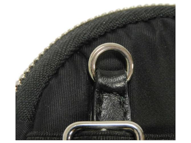 Borsa a tracolla Prada Tessuto Nero - vista 11