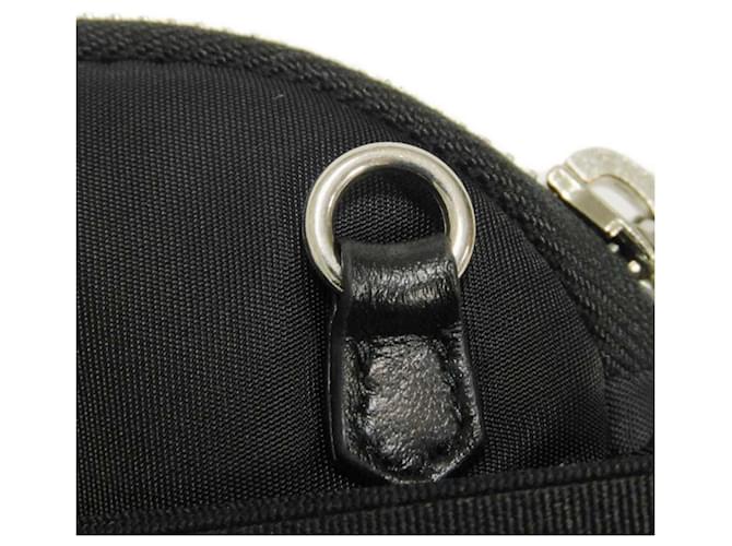 Borsa a tracolla Prada Tessuto Nero - vista 12