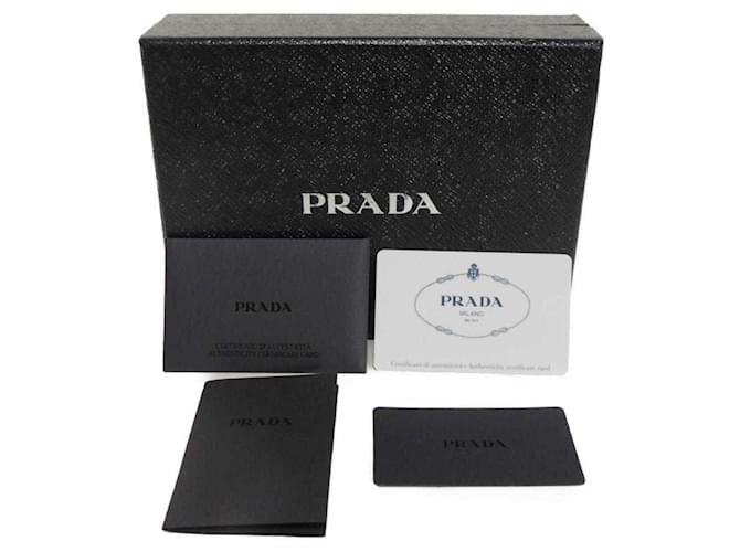 Borsa a tracolla Prada Tessuto Nero - vista 16