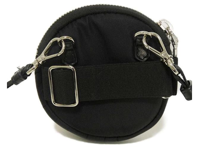 Borsa a tracolla Prada Tessuto Nero - vista 3