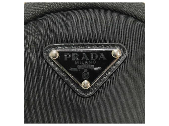 Borsa a tracolla Prada Tessuto Nero - vista 4