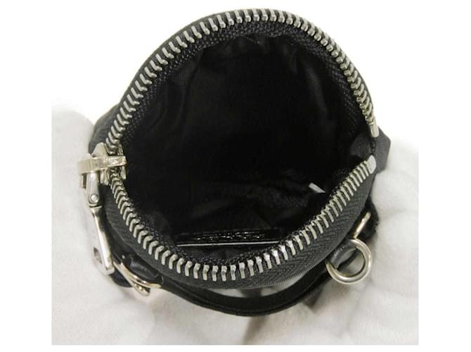 Borsa a tracolla Prada Tessuto Nero - vista 8