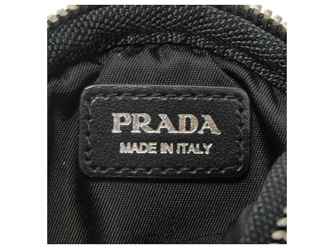 Borsa a tracolla Prada Tessuto Nero - vista 9