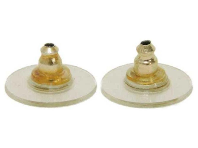 Chanel La Pausa Coco Mark Round Crystal Rhinestone Ohrstecker Blau - Ansicht 16